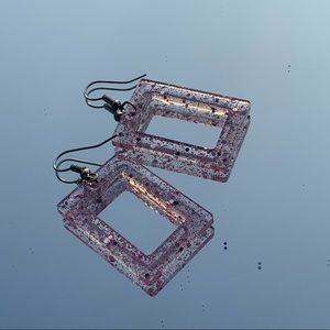rectangle earrings